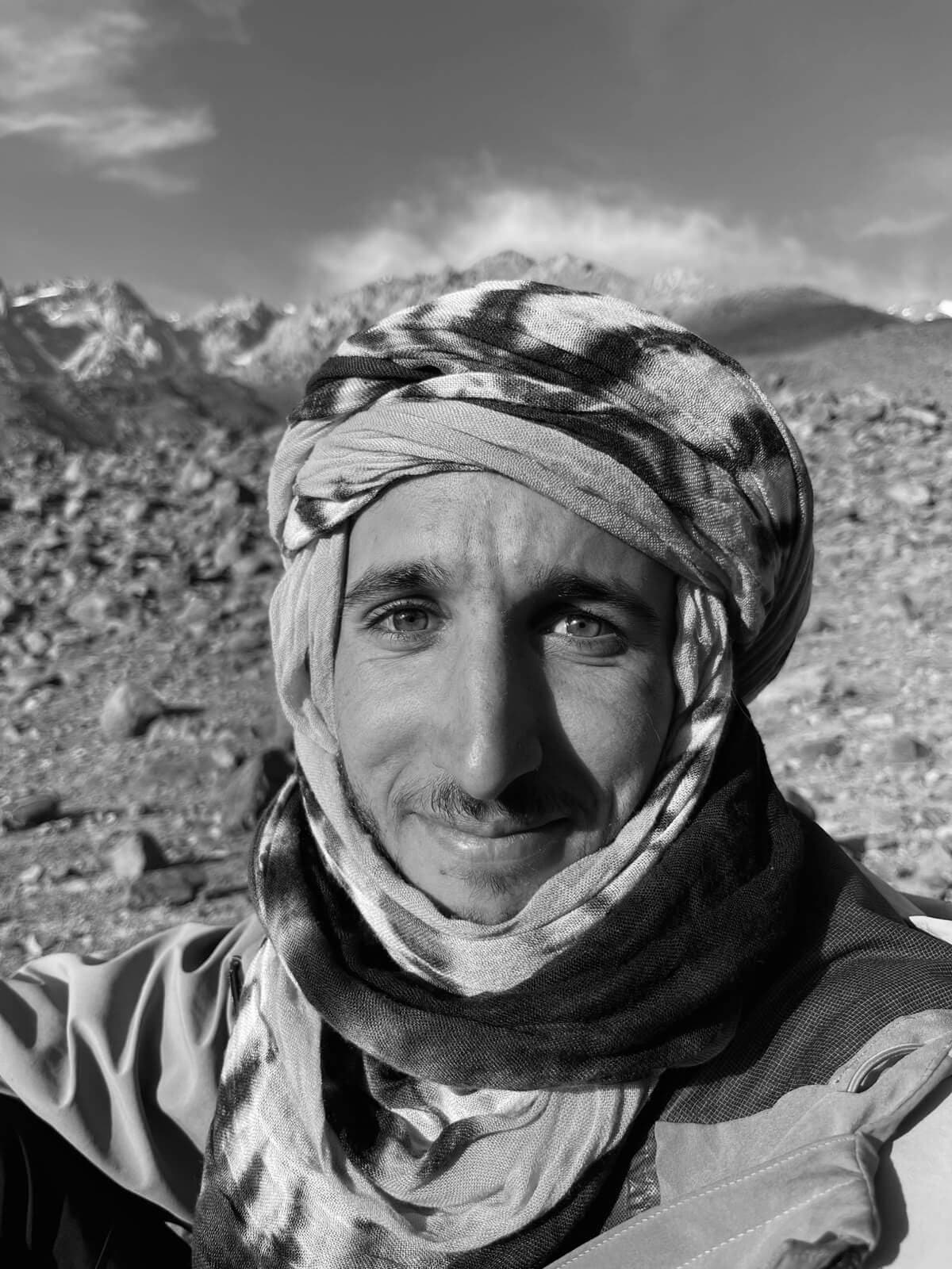Radouane in the Atlas mountains