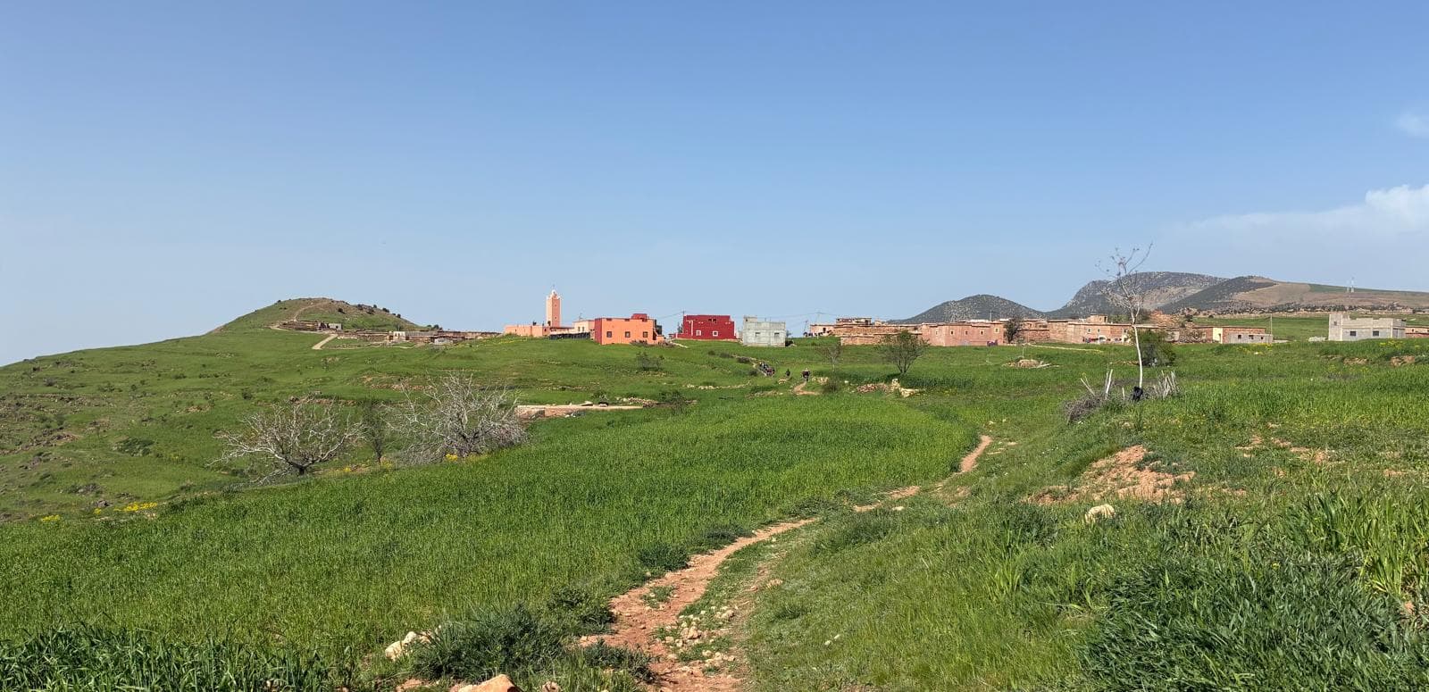 Village landscape in the High Atlas