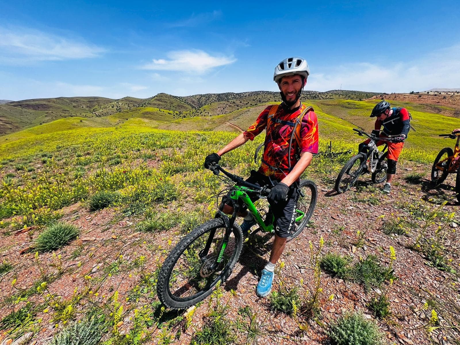 Mountain bike guide in Morocco's High Atlas
