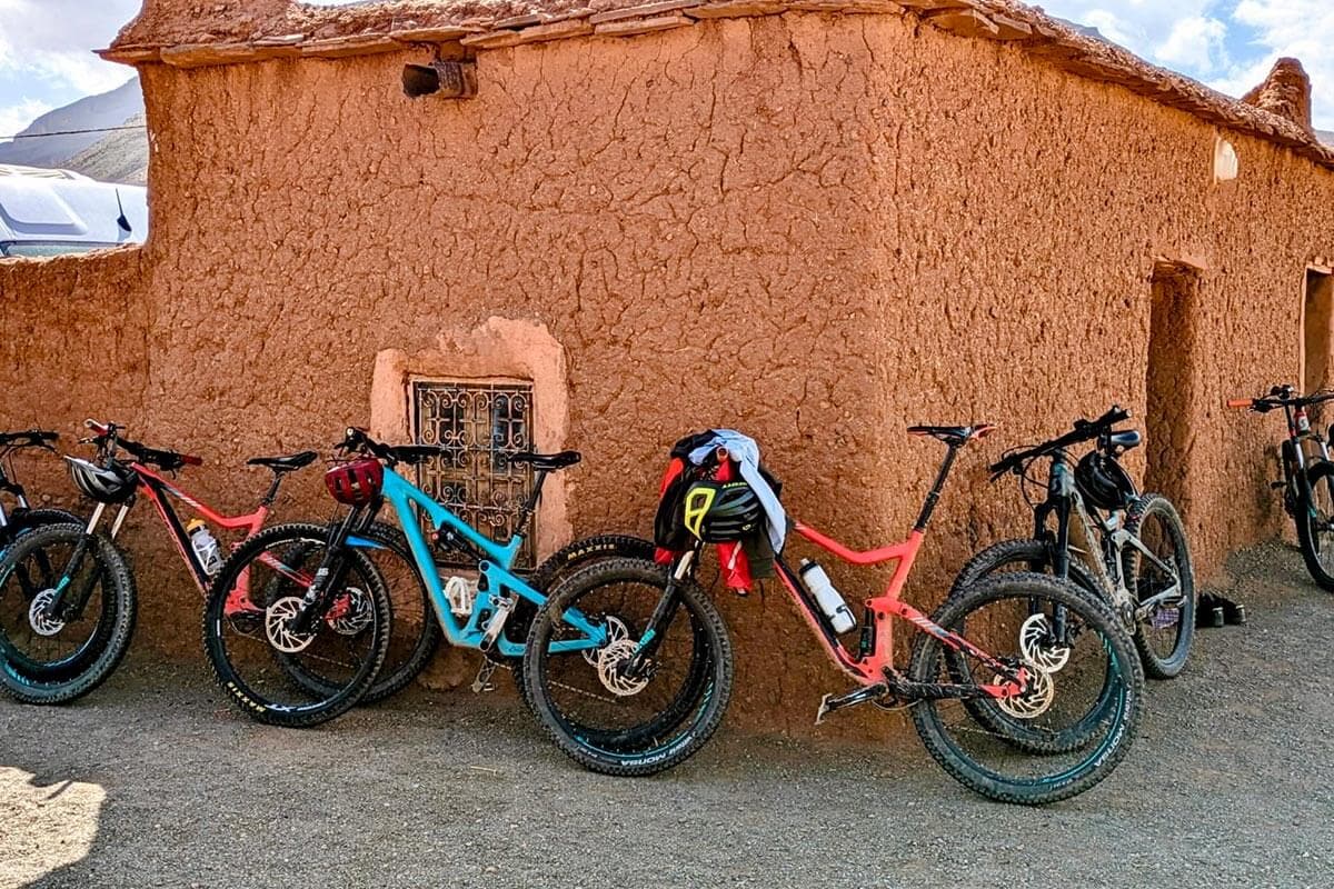 Traditional Berber village in the Saghro region of Morocco