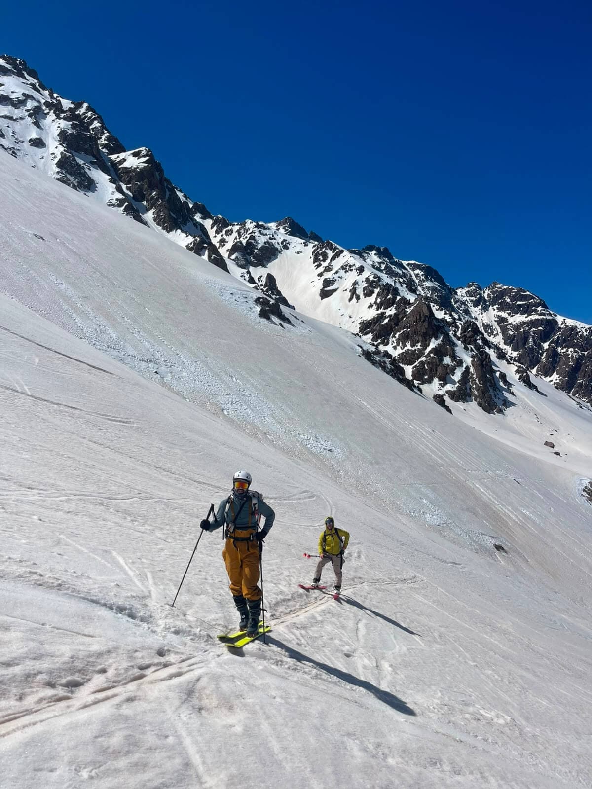 Ski touring in the Moroccan High Atlas