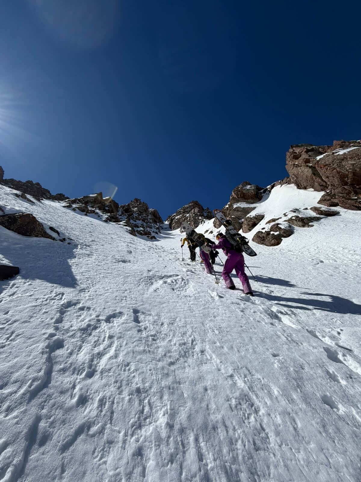 High mountain terrain near Tizi n’Tadat